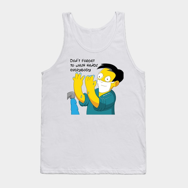 wash your hands Tank Top by Teesbyhugo